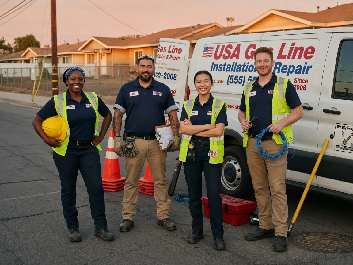 Gas Line Installation company in Celeste, TX